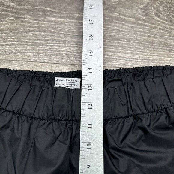Columbia Waterproof Pants Men's Large Black Mesh Lined Adjustable Nylon Swooshy - Picture 14 of 16